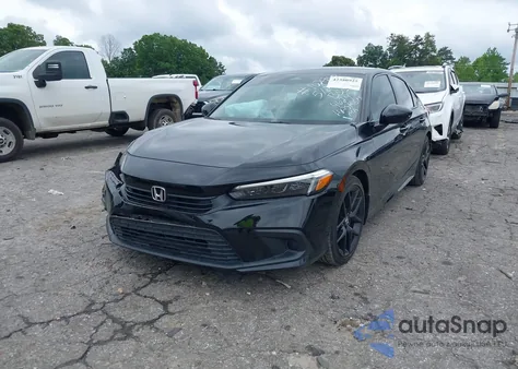 2022 Honda Civic Sport из США, поврежденный, VIN 2HGFE2F56NH524624